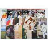 2004- 2010 Test Cricket programmes & MCC Magazines and other cricket related magazines, to include