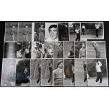 Selection of Golf Press Photographs featuring Seve Ballesteros, Ian Woosnam, Eddie Pollard, Gordon