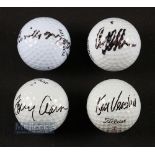 Collection of US Open and Masters Golf Winning Players signed golf balls (4) Ken Venturi (US Open '
