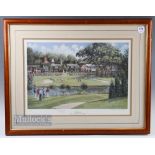 Daines, Valentine Sheree (Signed) and Tony Jacklin (Signed) Golf Print 'The Ryder Cup 18th Green,
