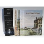 Fine Royal and Ancient Golf Club St Andrews Book Trilogy - 'Challenges & Champions 1754-1883' ltd ed