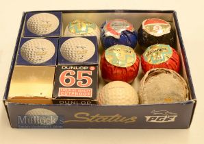 Collection of 12 various individually wrapped and boxed golf balls - to incl 3x PGF Status, 3x