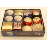Collection of 12 various individually wrapped and boxed golf balls - to incl 3x PGF Status, 3x
