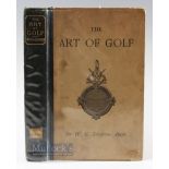 Simpson, Sir W G - "The Art of Golf" - 1st ed 1887 in the original pictorial boards with original