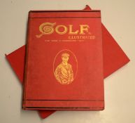 1900 Golf Illustrated Magazine Bound Vol. No. IV April 6 to June 29 - in publishers red and gilt