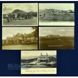 Collection of Edinburgh, Lothian and East Lothian Golfing postcards dated from the early 1900s-