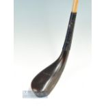 W Park longnose putter a replica limited edition model by St Andrews Golf Co, stamped 117 limited