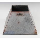 Original Pattisson Golf Course Requisites Alloy Sand Tee Box - square splayed shaped box c/w