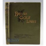 Hutchinson, Horace G - "British Golf Links - a short account of the leading golf links of the United