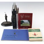 Assorted Golf History Books (7) features The English Golf Union Year Book 1935, Pleasington Golf