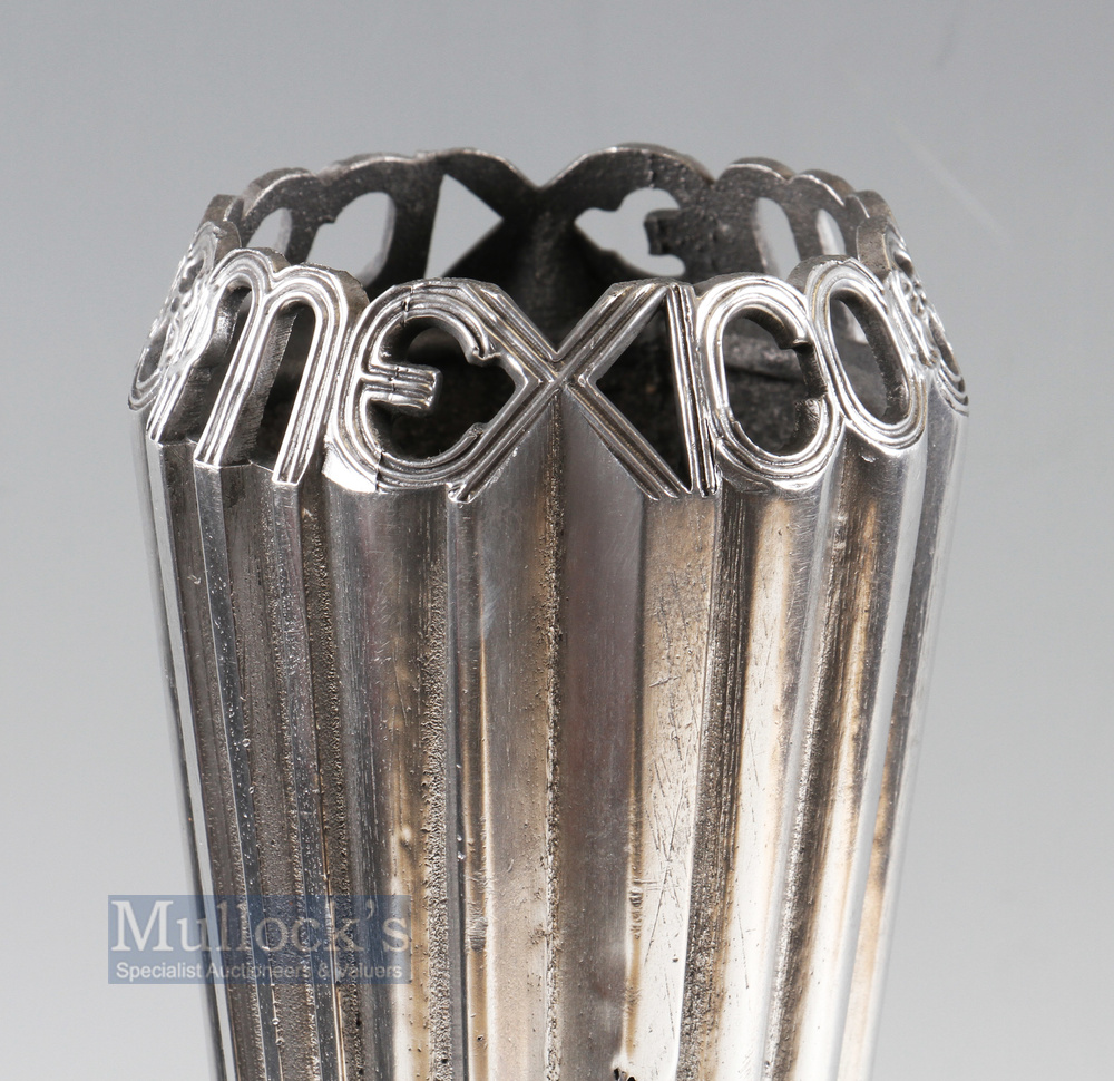 1968 Mexico Olympic Games bearer's torch, of the type used for the relay within Mexico as distinct - Image 2 of 5