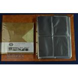 2x Postcard Albums - large A4 album c/w 32x 8 sleeves for 256 postcards; and Wilko Photograph