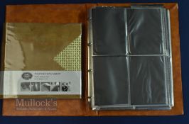 2x Postcard Albums - large A4 album c/w 32x 8 sleeves for 256 postcards; and Wilko Photograph