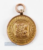 R A Whitcombe - 1938 West of England Golf PGA Championship Winners 9ct Gold Medal - played at