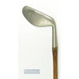 Unusual Dewsbury & Son "Dewralex" Triumph Style High Peaked Crown bent neck putter by Dewsbury & Son