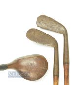 R Forgan Ladies' irons and a Forgan Wood features flag series 2 iron, a flag series mashie