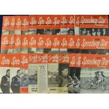 1953-1964 Speedway Star and News Magazine the majority are early 1960s magazines in mixed condition,