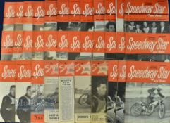 1953-1964 Speedway Star and News Magazine the majority are early 1960s magazines in mixed condition,