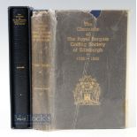Robbie, Cameron J - 'The Chronicle of The Royal Burgess Golfing Society of Edinburgh 1735-1935' 1936