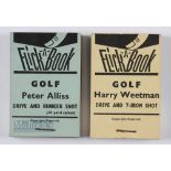 2x Flicker Golf Books c1960 - Peter Allis Drive and Bunker Shot (2yd Splash) and Harry Weetman Drive