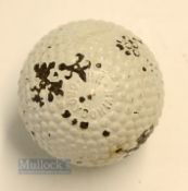 Fine Philpot 105 High St "The Croydonian" Bramble Pattern Rubber Core Golf Ball - appears unused,