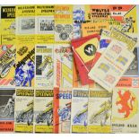 1951-1978 Wolverhampton speedway Programmes, to include October 10th 1952 grand end of season