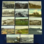 Collection of East Counties and Coastal Golfing Postcards from 1903 onwards (14) 6x Cromer,