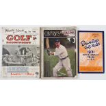 Collection of Interesting Golf, Sporting and Other Ephemera from 1905 onwards (3) - C B Fry's