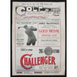 Collection of 1912 "Golf Illustrated" weekly magazine - for Friday June 21st c/w original wrappers -