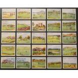 WD and HO Wills Golfing cigarette cards c1924 titled "Golfing" complete set of 25/25 large format (