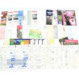 1988-2016 County Cricket programmes, scorecards and other cricket related ephemera - Teams noted