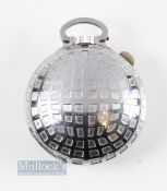 Scarce and Interesting 1932 Swiss made "Chronometer Golf" cased pocket watch gift - with square mesh