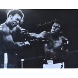 Mohammed Ali Signed Rumble in the Jungle Zaire Boxing Photograph - Mohammed Ali v George Foreman