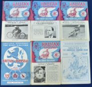 1949-1951 Halifax Speedway Programmes to include June 29th 1949 Halifax v Poole, July 7th 1950
