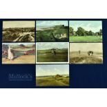Collection of Sussex and South West golfing postcards dated from 1907 onwards (7) 2x Westward Ho!,