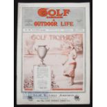 Scarce 1919 "Golf Illustrated & Outdoor Life - Official Organ of The Ladies Golf Union" weekly