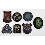 Assorted Golf Club Embroidered cloth badges features Royal Cromer GC, Clacton GC Captain 1960, GB