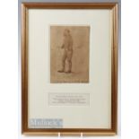 THOMAS HODGE - (b.1827-d.1907) - Royal & Ancient Golf Club St Andrews Personality - full length