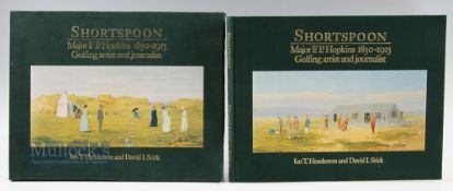 Henderson & Stirk signed - "Shortspoon - Major F P Hopkins 1830-1913 Golfing Artist & Journalist"