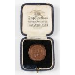 R A Whitcombe - 1926 South Western Counties Golf Association Winners Bronze Medal - played at