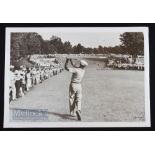 Ben Hogan Golf Poster 1-Iron Shot at 1950 US Open at Merion measures 63x43cm approx., ready to