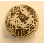 W Frosts 'The Dormie' moulded mesh guttie golf ball c1895 - in good all round condition retaining