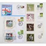 1983-1994- Cricket Official Stamp Covers to include Australia v New Zealand 1983, Prudential world