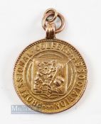 R A Whitcombe - 1934 West of England Golf PGA Championship Winners 9ct Gold Medal - played at