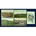 Collection of Fife Scottish Golfing Postcards from 1907 onwards (5) St Andrews Bunkered at The