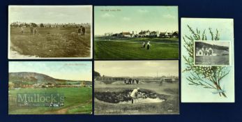 Collection of Fife Scottish Golfing Postcards from 1907 onwards (5) St Andrews Bunkered at The