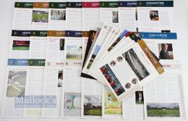 2014-2020 Selection of MCC Marylebone Cricket Club Newsletters plus 2 magazines in good clean