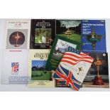 Multi-Signed 1971 Official Ryder Cup programme at Old Warson Country Club including signatures of