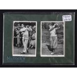 2x 1937 British Sporting Personalities Golfer WD & HO Will's Cigarette Cards depicting A H Padgham