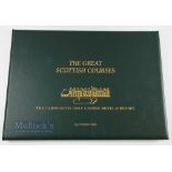 Ford, Donald signed - "The Great Scottish Courses" 1st ed, in deluxe leather and gilt boards with